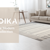 Contemporary Cozy Striped Design(Gray)