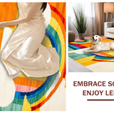 Dynamic Multicolored Arc Composition(Yellow)