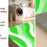 Bright Coastal Inspired Scallop Shape(Green)