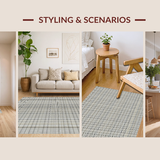 Fresh Urban Abstract Checkered Look(Beige)