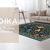 Artful Botanical Graphic Display(Blue)