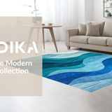 Luxurious Plush Shaggy Appeal(Blue)