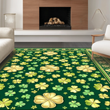 Elegant Gold Accented Decor(Green)