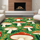 Delightful Greenery and Mushroom Fusion(Green)