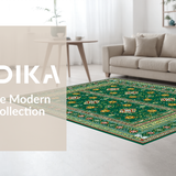 Contemporary Lattice Artful Motif(Green)