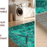 Distressed Rustic Gray Motif(Blue)