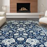 Charming Vibrant Floral Mosaic(Blue)