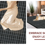 Cozy Warm Tones Trellis Look(Black)