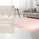 Ultra Soft Area Rug, Non Slip, Stain Resistant, Washable Area Rugs for Living Room, Bedroom, Elegant Luxurious Blush Aesthetic(Pink)