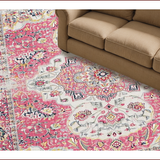 Pastel Distressed Motif(Pink)
