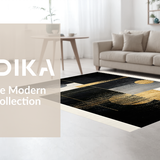 Trendy Vibrant Angular Composition(Black)