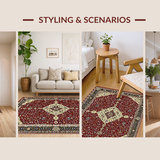 Cozy Rustic Tiled Aesthetic(Red)