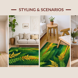 Dynamic Colorful Chevron Layout(Green)