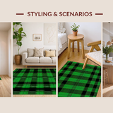 Contemporary Buffalo Plaid Aesthetic(Green)