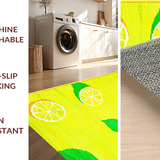 Elegant Black and Yellow Floral Fusion(Yellow)