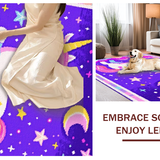 Dreamy Rainbow Swirl Artistry(Purple)