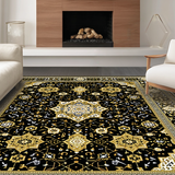 Contemporary Monochrome Geometric Design(Black)