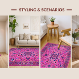 Contemporary Vibrant Lattice Design(Pink)