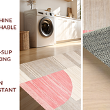 Ultra Soft Area Rug, Non Slip, Stain Resistant, Washable Area Rugs for Living Room, Bedroom, Elegant Fluid Artistic Expression(Beige)