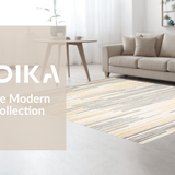 Artistic Creamy Geometric Blend(Beige)