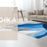 Elegant Abstract Blue Tones(Blue)