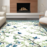 Springtime Rustic Twig Motif(White)
