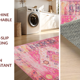 Chic Modern Multicolor Patchwork(Pink)