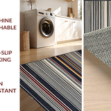 Luxurious High Contrast Stripe Style(Black)