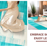 Fresh Abstract Color Block Palette(Blue)