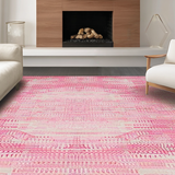 Contemporary Pastel Circular Artwork(Pink)