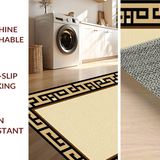 Sleek Minimalist Tiled Geometric Look(Beige)