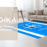 Interactive Air Travel Exploration Mat(Blue)
