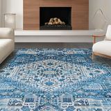 Chic Diamond in Earthy Tones(Blue)