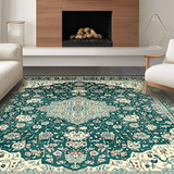 Classic Distressed Tiled Appearance(Green)