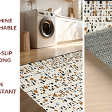Ultra Soft Area Rug, Non Slip, Stain Resistant, Washable Area Rugs for Living Room, Bedroom, Whimsical Playful Animal Motif(Beige)