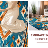 Contemporary Ethnic Motif Flourish(Blue)