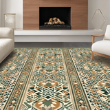 Elegant Rustic Lattice Composition(Beige)