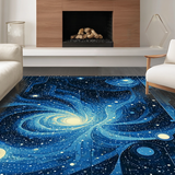 Vibrant Cosmic Fantasy Decor(Blue)