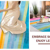 Dreamy Pastel Watercolor Waves(Blue)