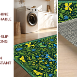 Artful Butterfly Botanical Arrangement(Green)