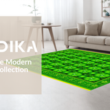 Whimsical Clover Patchwork Style(Green)