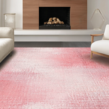 Ultra Soft Area Rug, Non Slip, Stain Resistant, Washable Area Rugs for Living Room, Bedroom, Charming Pink Bow Carpet: Artistic Coquette Pattern Area Rug(Pink)