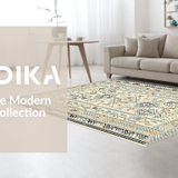 Sophisticated Cream Geometric Design(Beige)