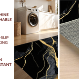 Contemporary Elegant Marble Influence(Black)