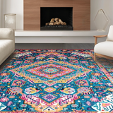 Elegant Distressed Ogee Style(Blue)