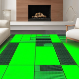 Charming Quirky Phrase Display Mat(Green)