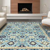 Timeless Classic Lattice Aesthetic(Blue)