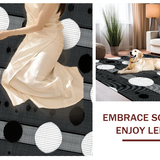 Chic Modern Geometric Aesthetic(Black)