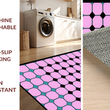 Cute Contemporary Grid Design(Pink)