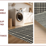 Ultra Soft Area Rug, Non Slip, Stain Resistant, Washable Area Rugs for Living Room, Bedroom, Greek Key Geometric(Beige)